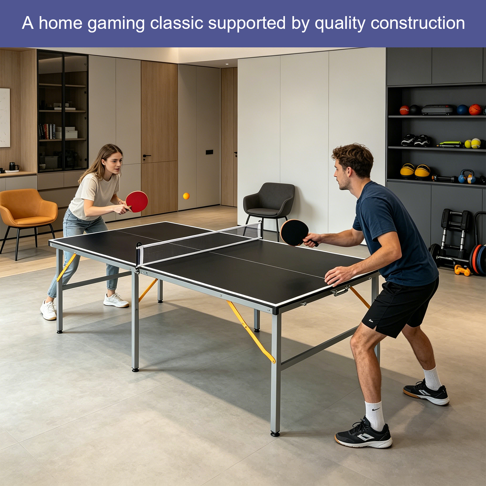 Présentation du table de tennis de table