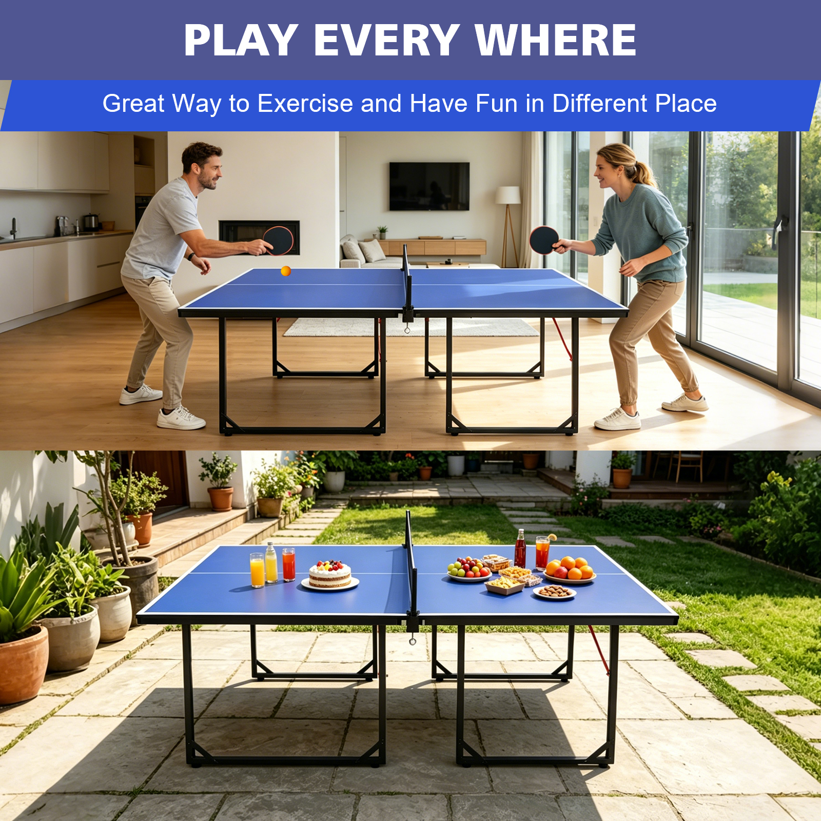 Présentation du table de tennis de table