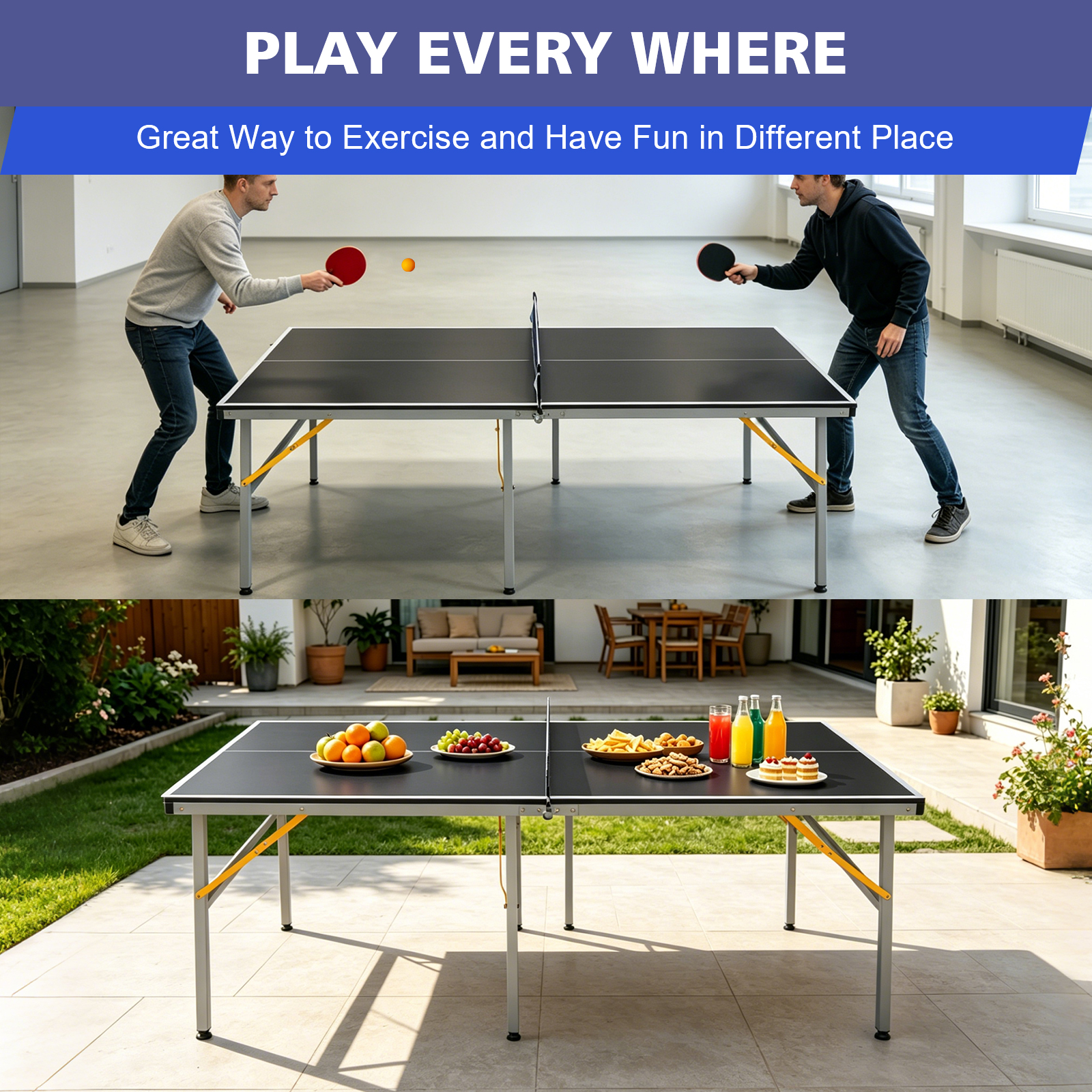 Présentation du table de tennis de table