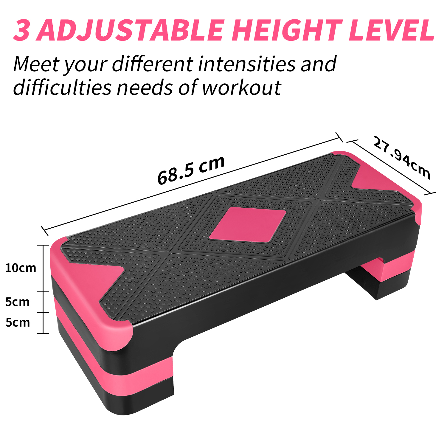 Dimensions du stepper