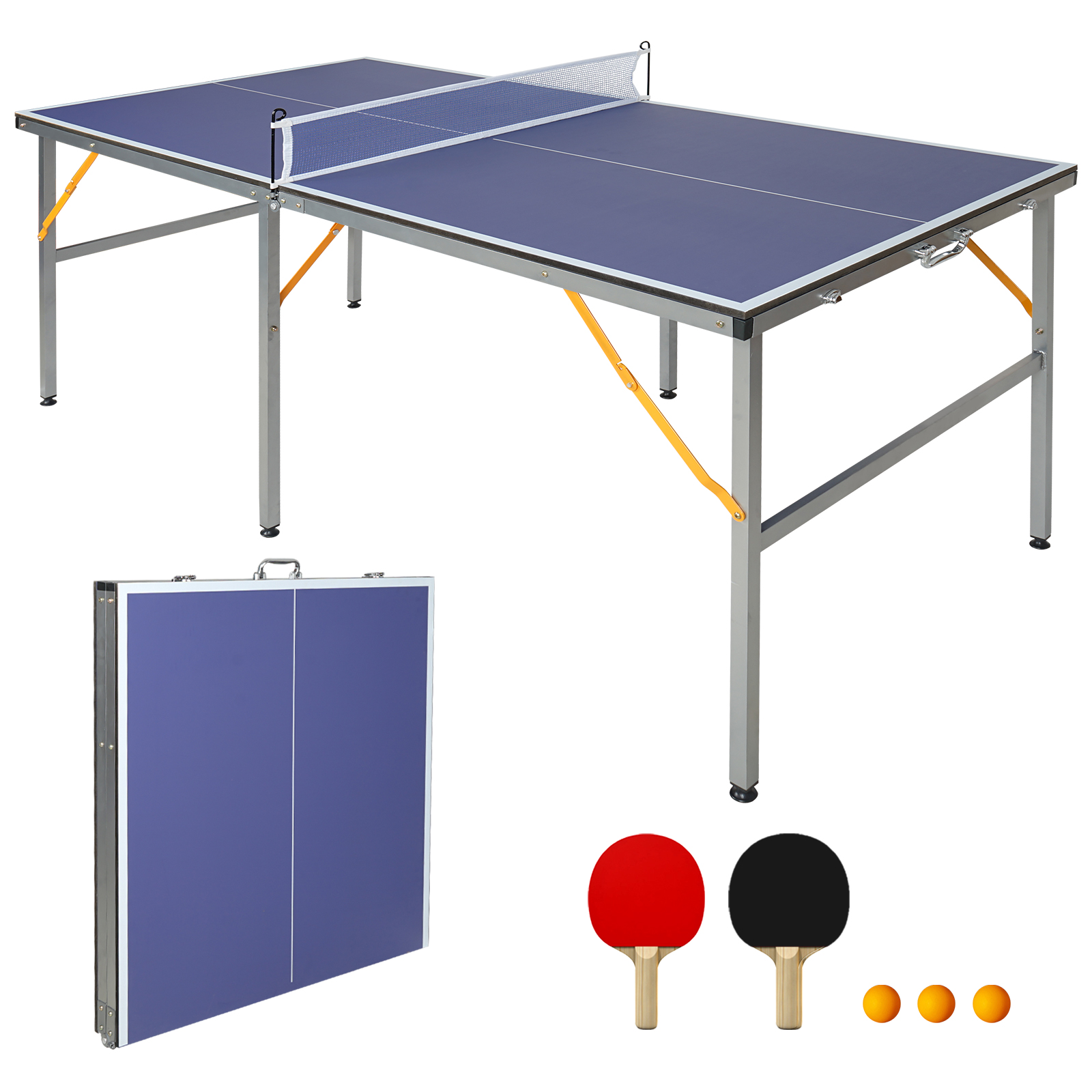 Vue principale du table de tennis de table