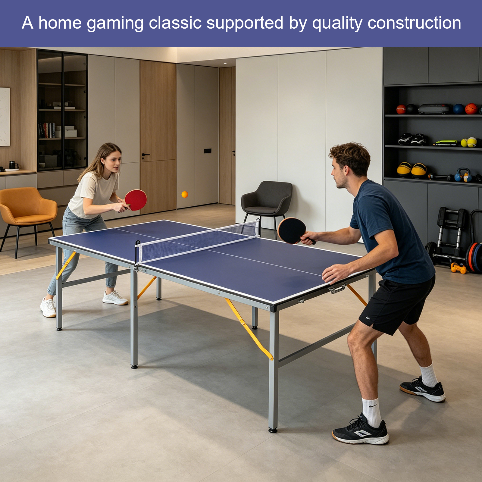 Présentation du table de tennis de table