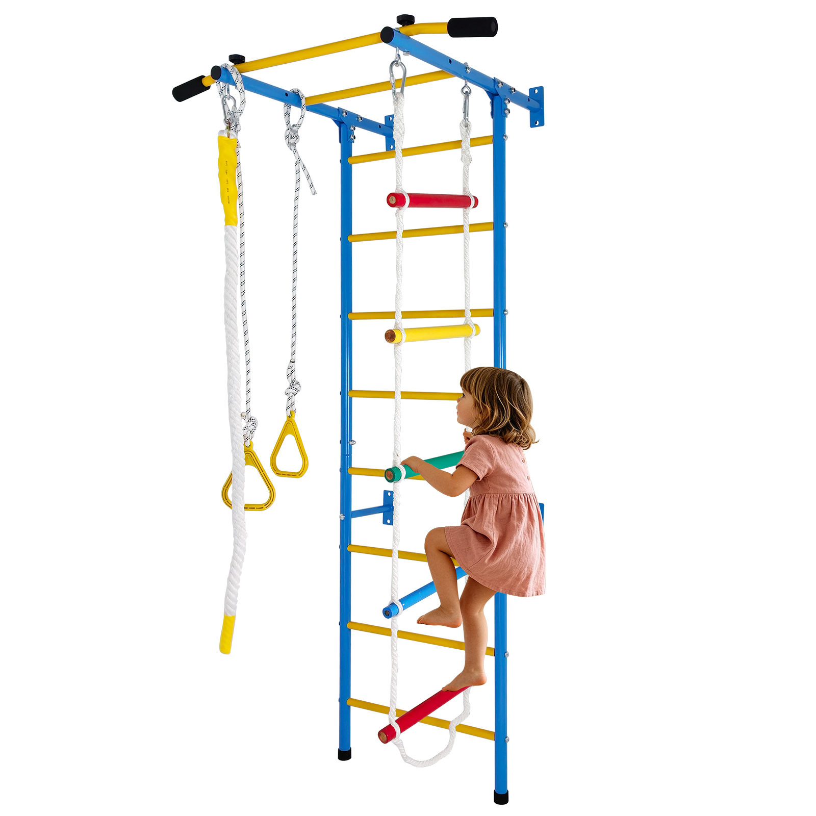 Meuble enfant, 106,7 x 82,5 x 223,5 cm, acier, bleu - vue 1