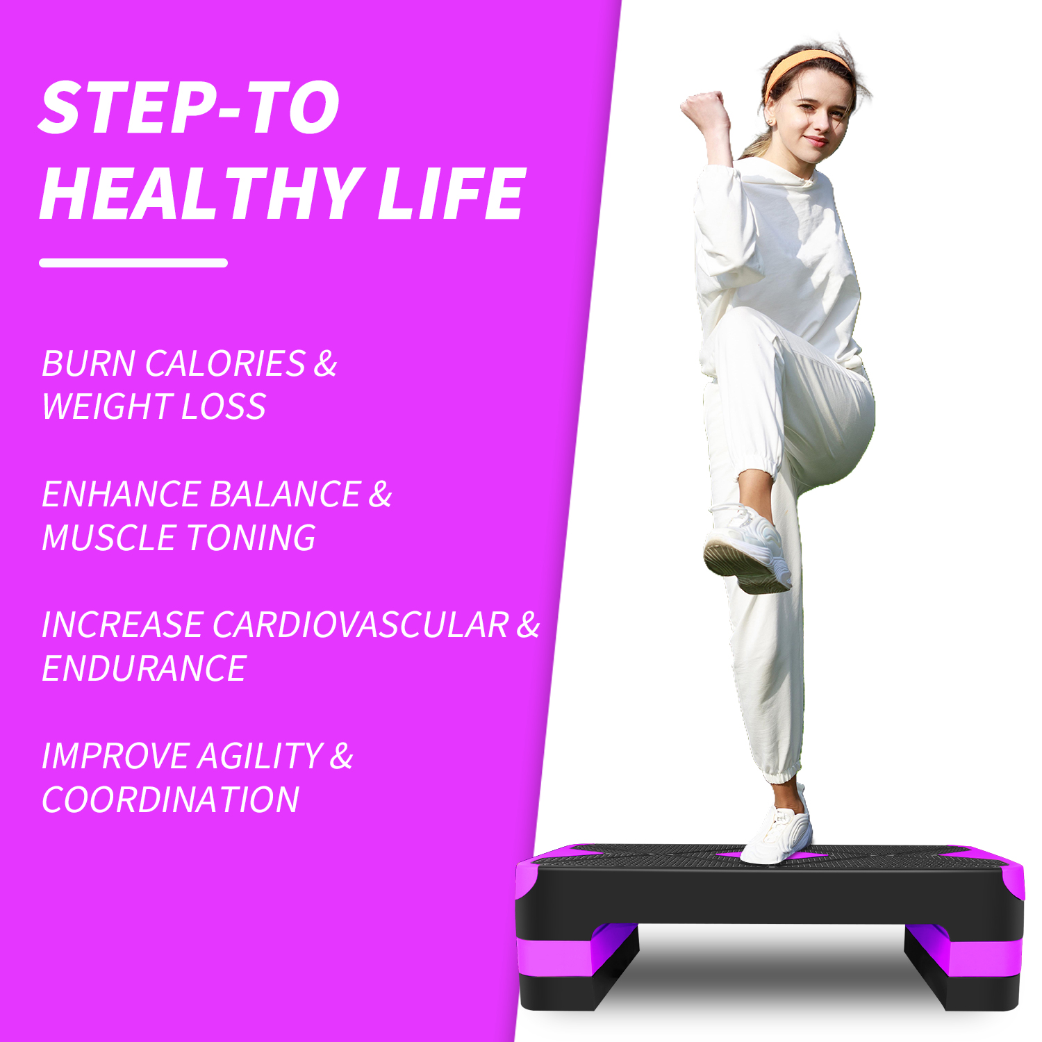 Bienfaits de l’entraînement sur step aérobic