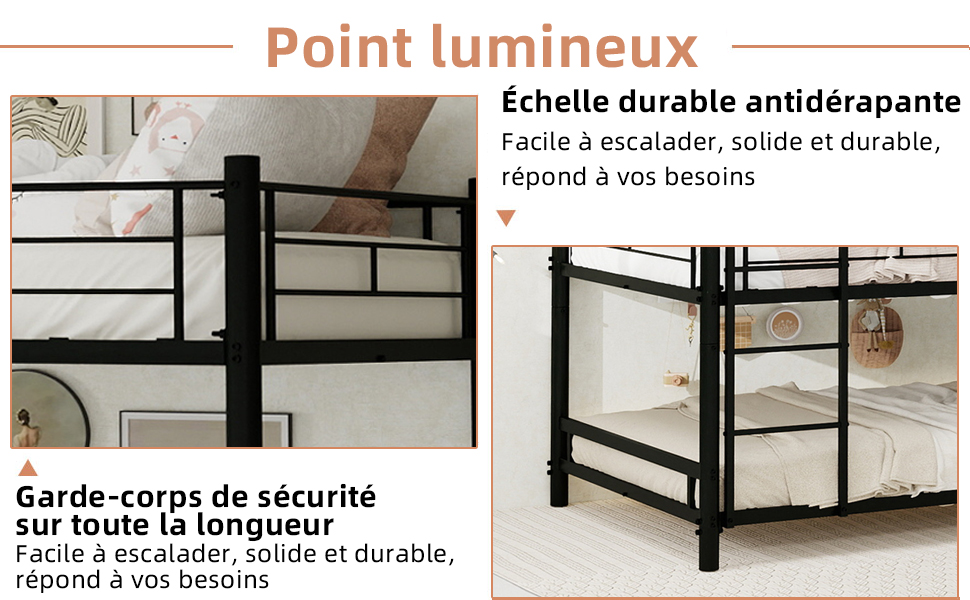 Détail du lit