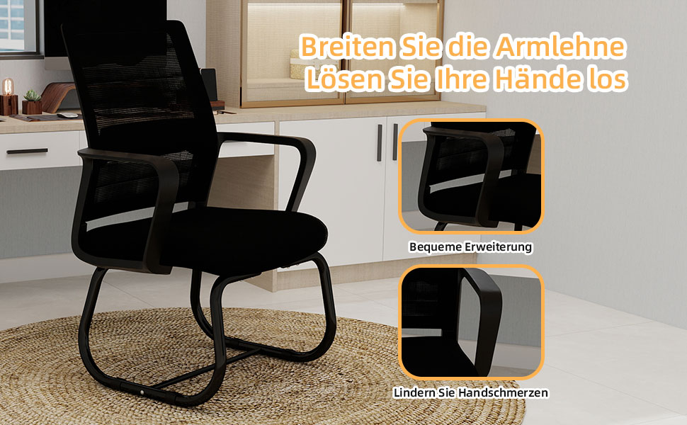 Détail du fauteuil de bureau