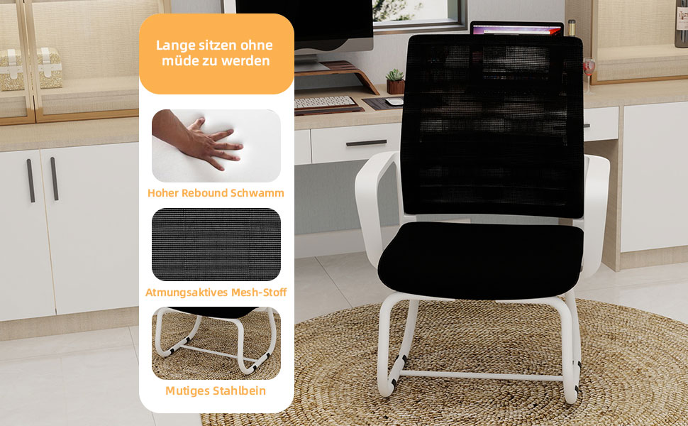 Détail du fauteuil de bureau