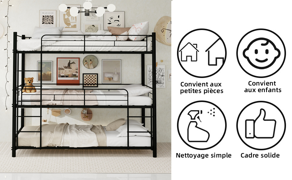 Détail du lit