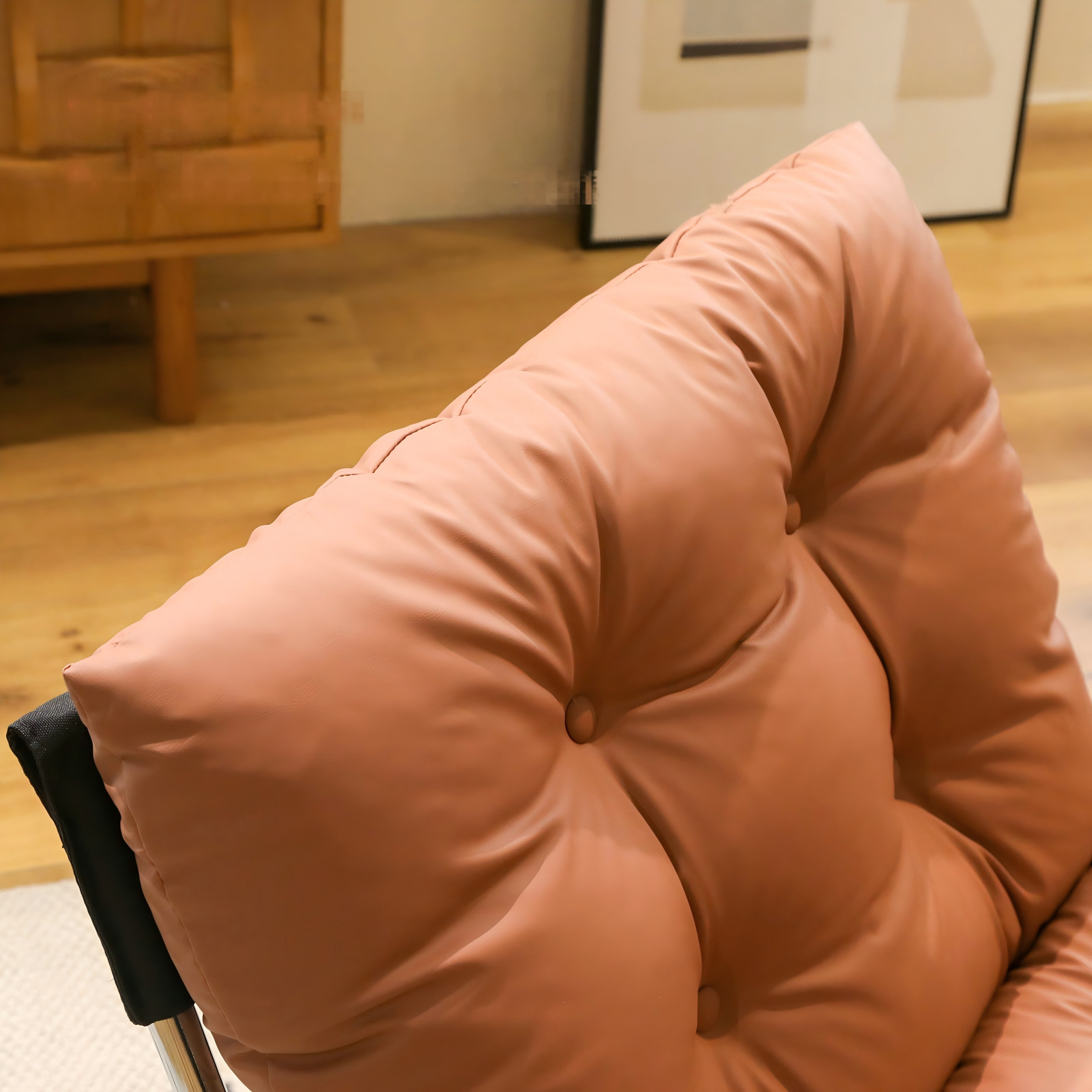 Détail du fauteuil d'appoint
