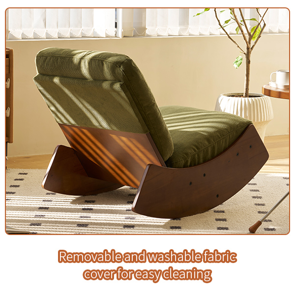Détail du fauteuil à bascule