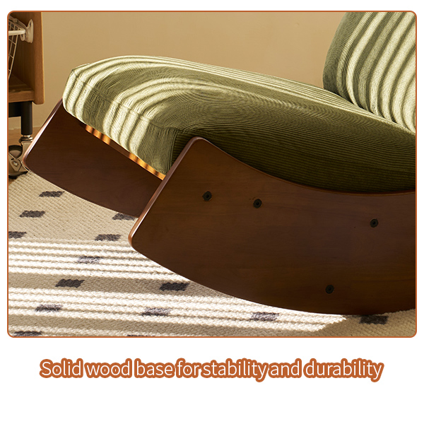Détail du fauteuil à bascule