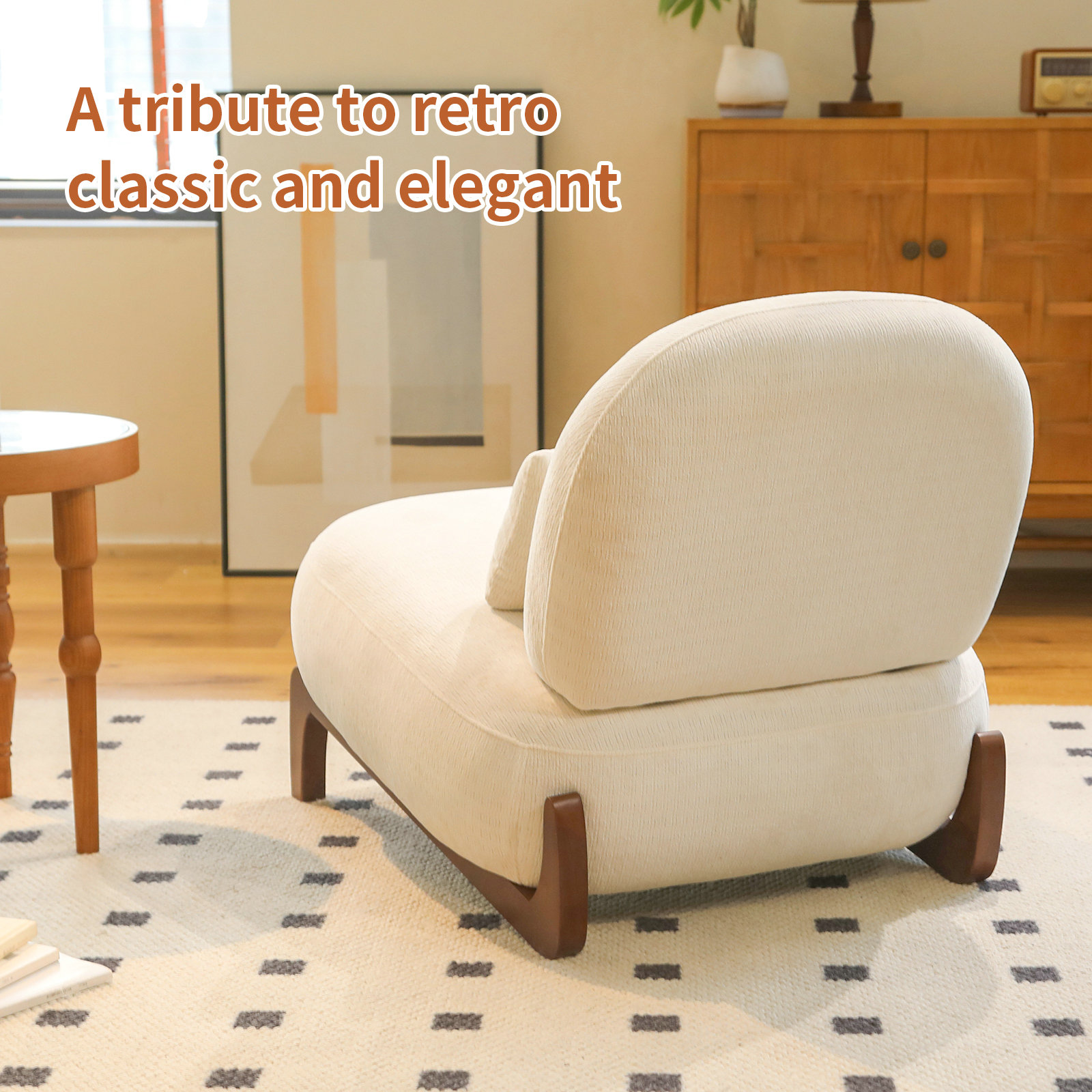 Présentation du fauteuil d'appoint