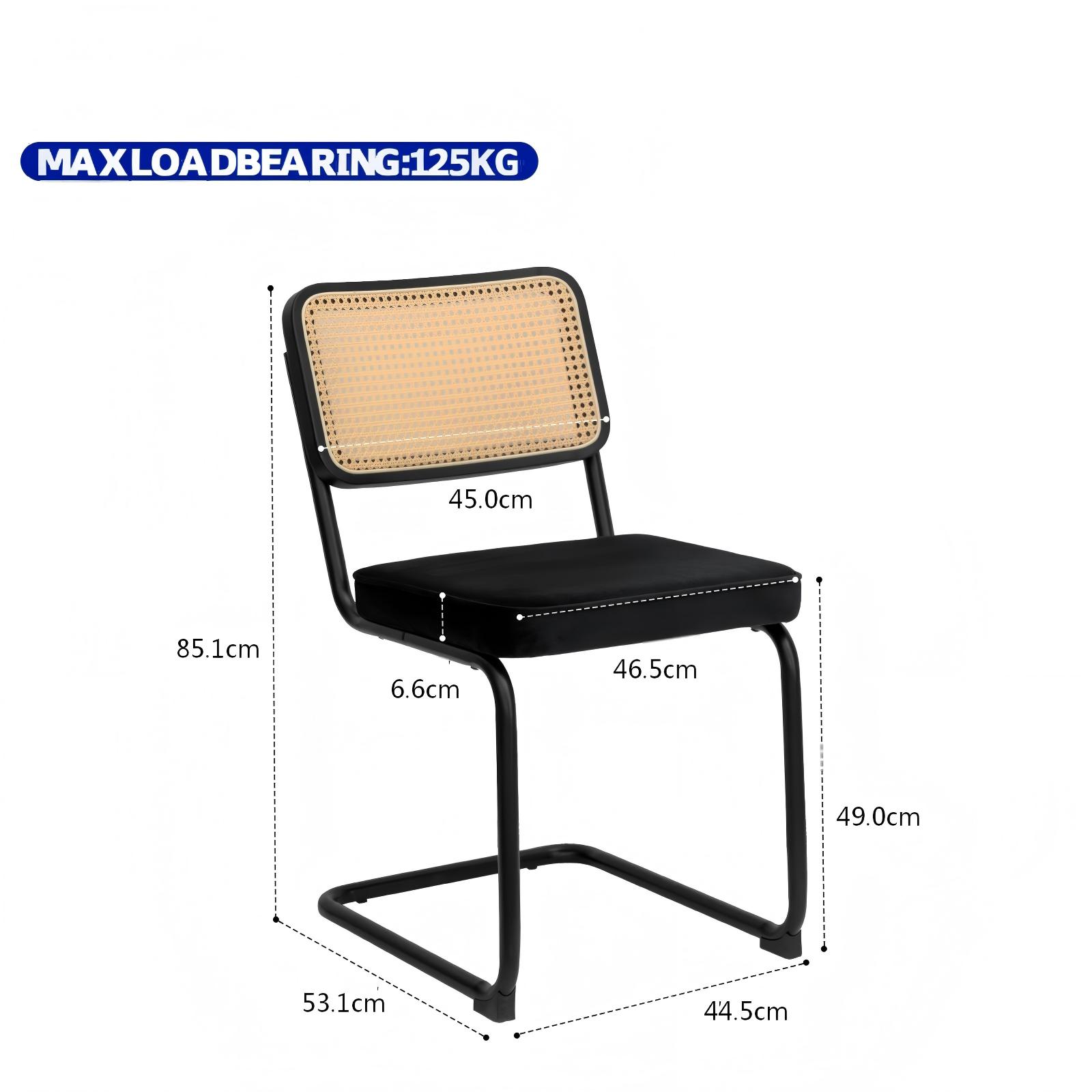 Présentation du chaise de salle à manger