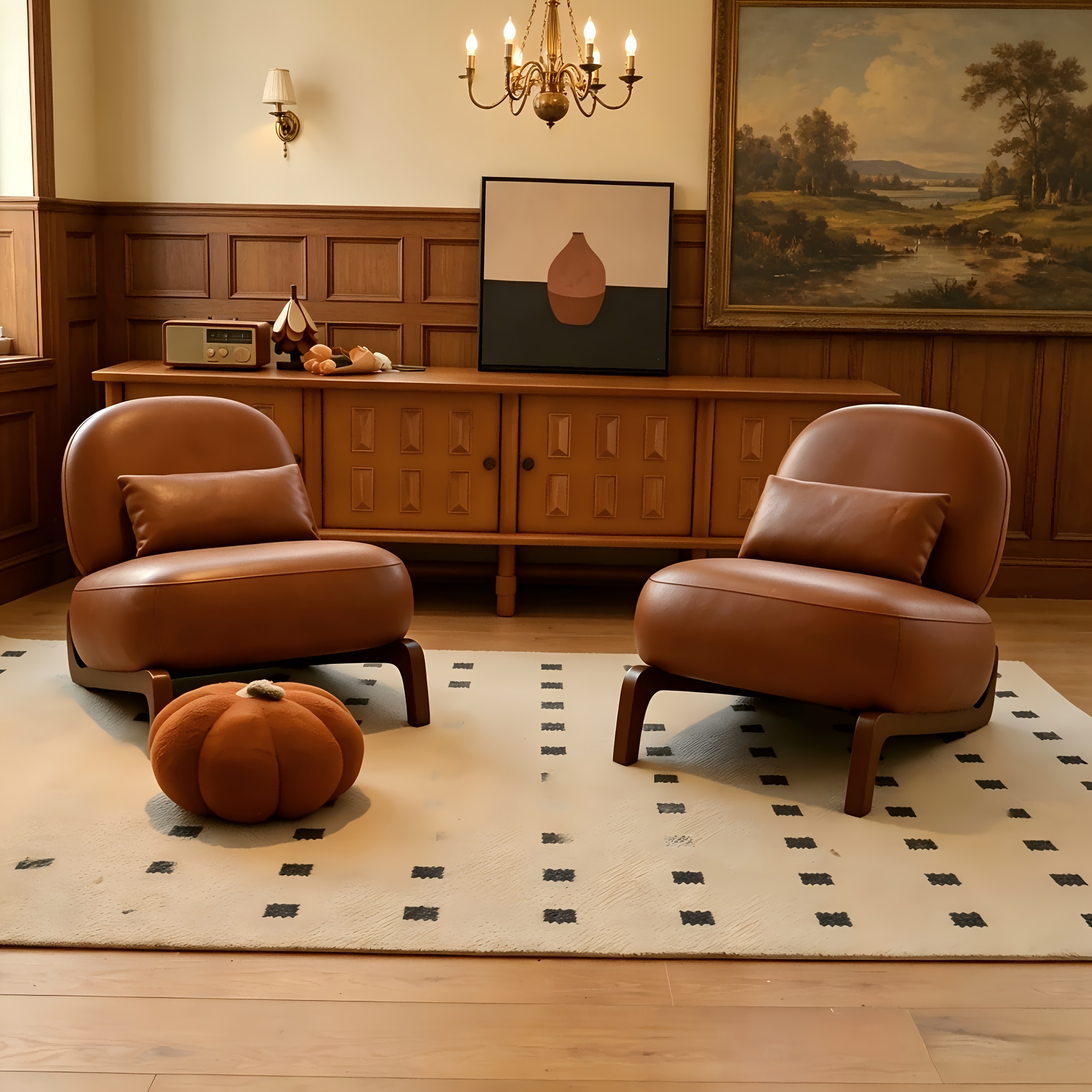 Vue principale du fauteuil d'appoint