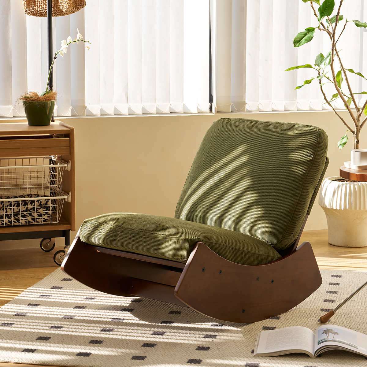 Comfortable Glider Rocking Chair, High-Quality Uph