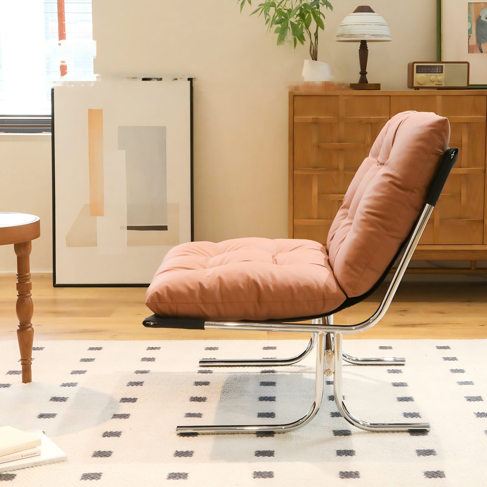 Détail du fauteuil d'appoint