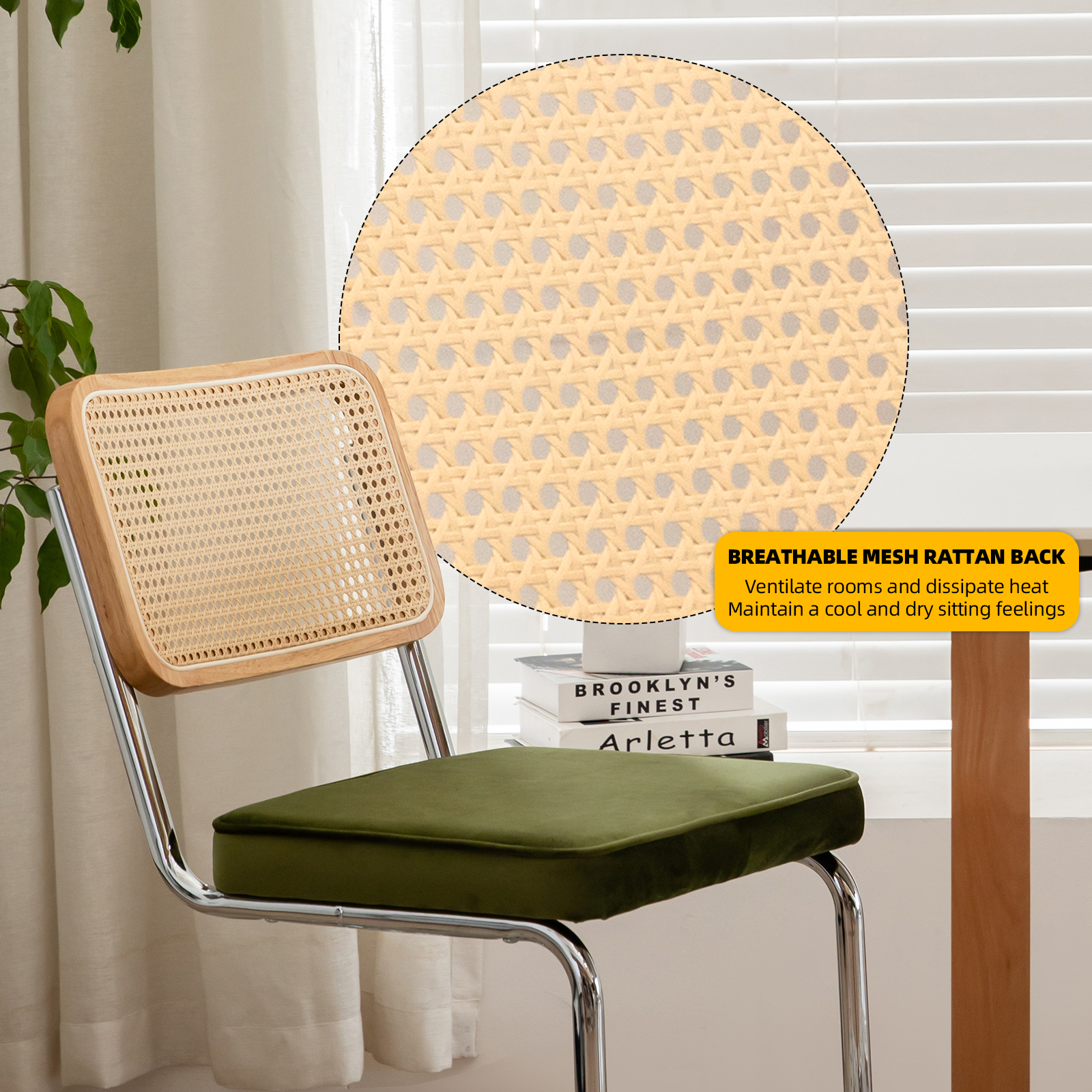 Présentation du chaise de salle à manger