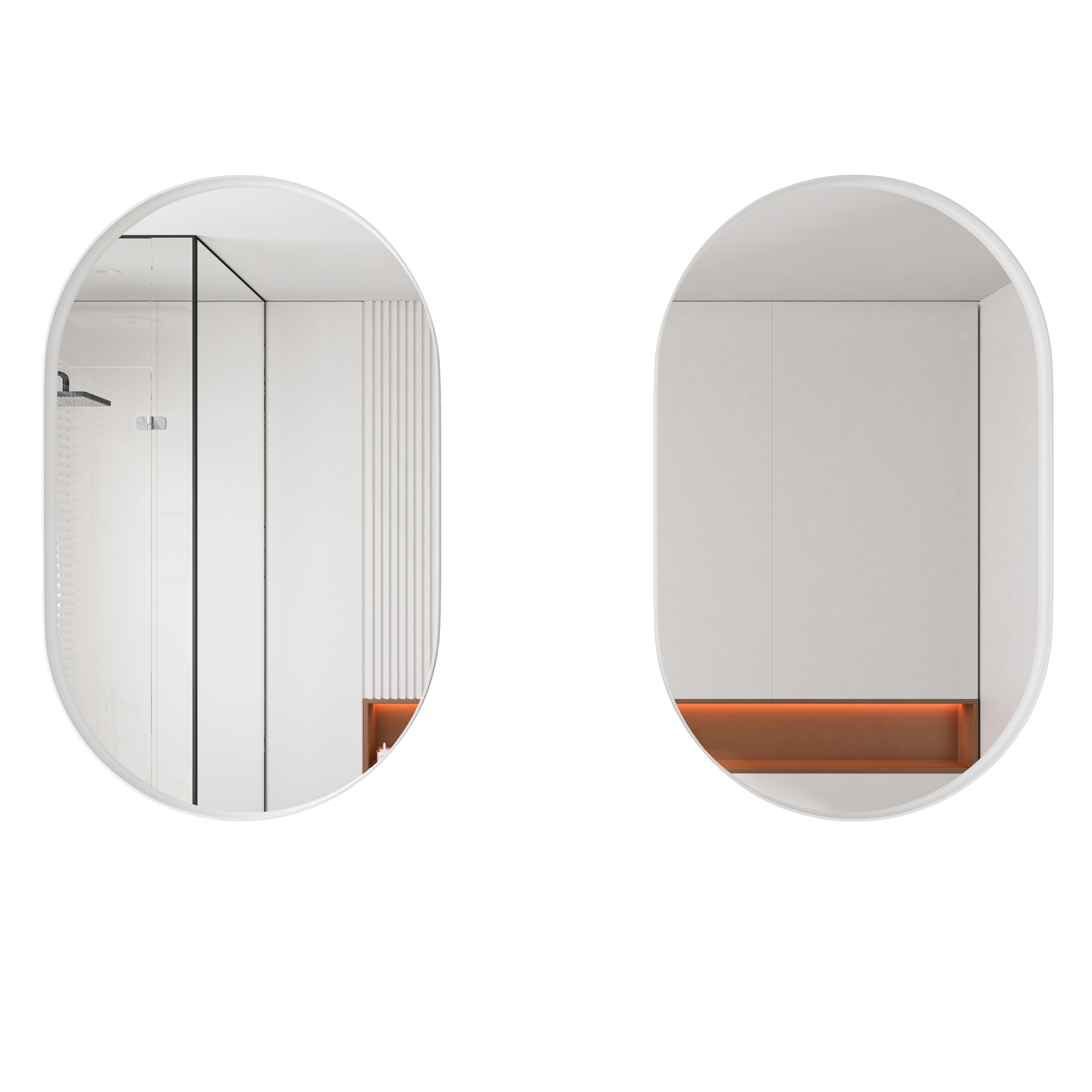 Détail du miroir