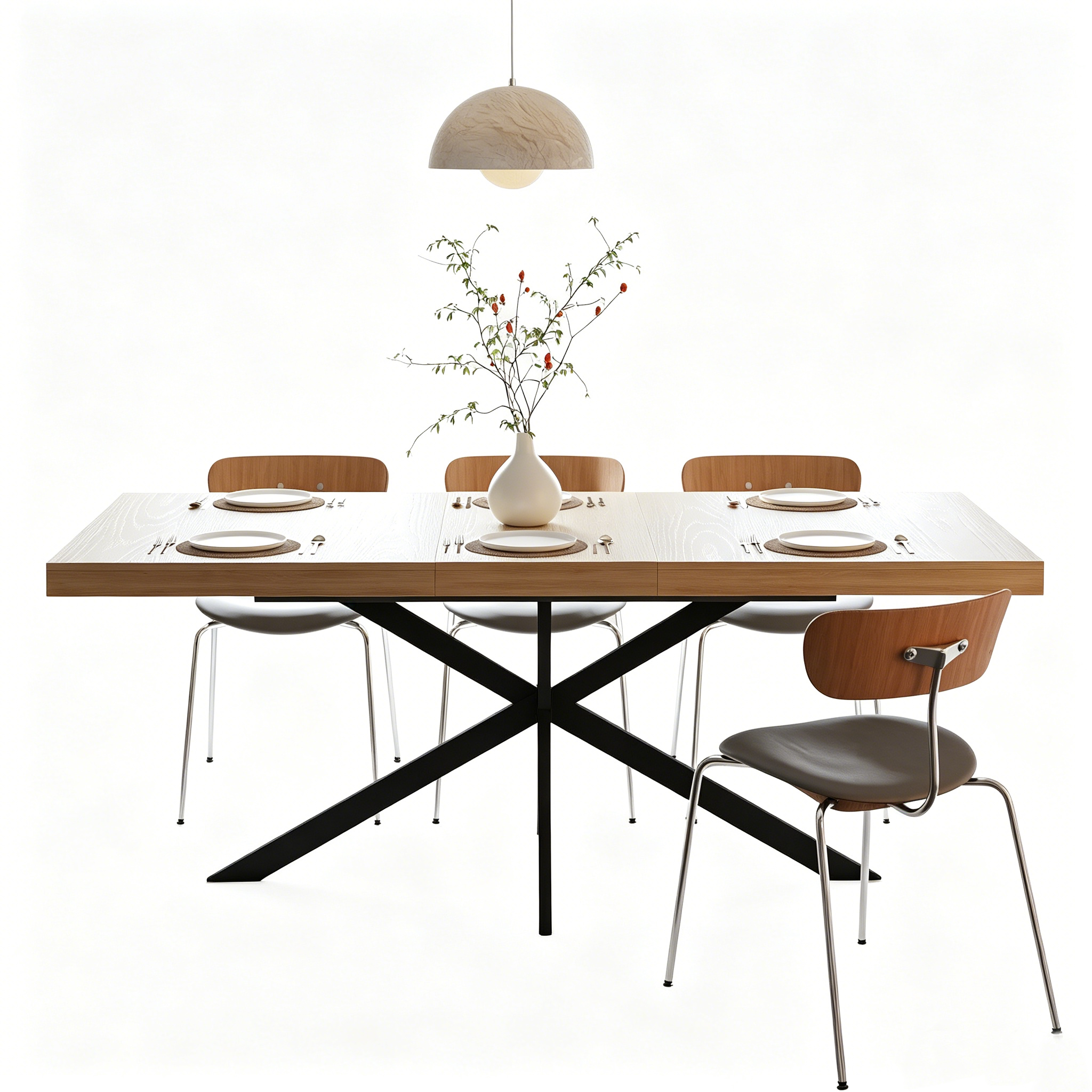Détail du table à manger