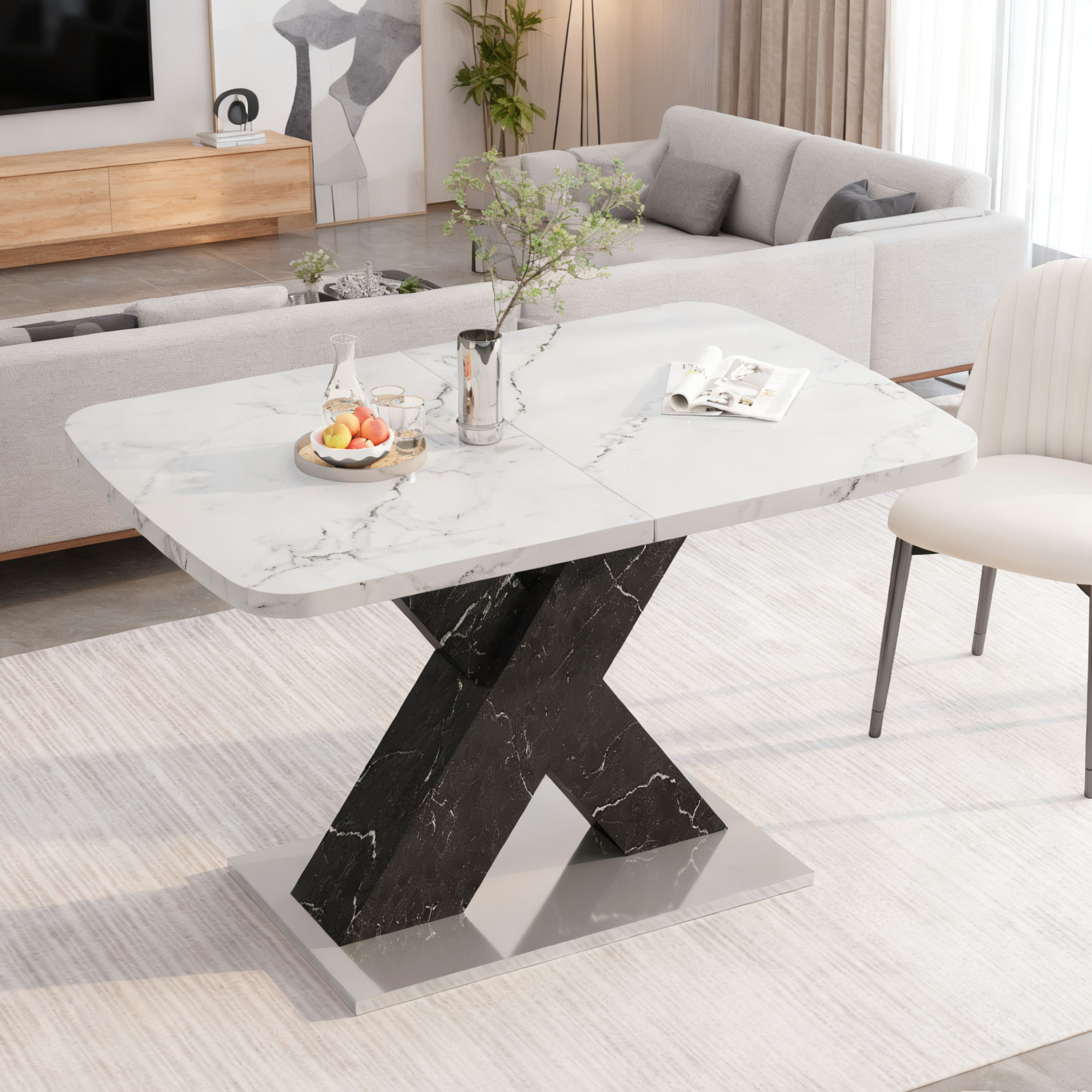 Détail du table à manger