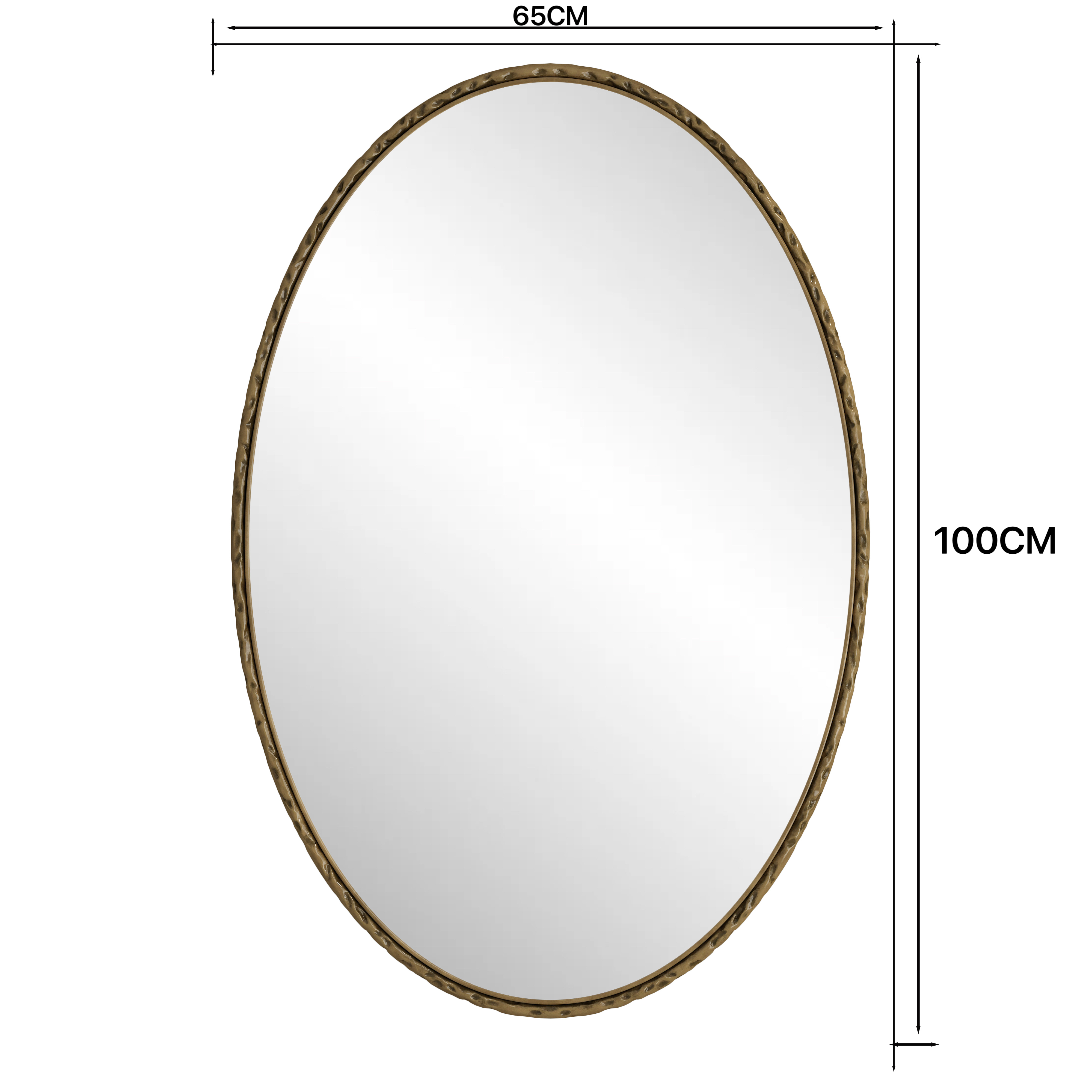 Dimensions du miroir