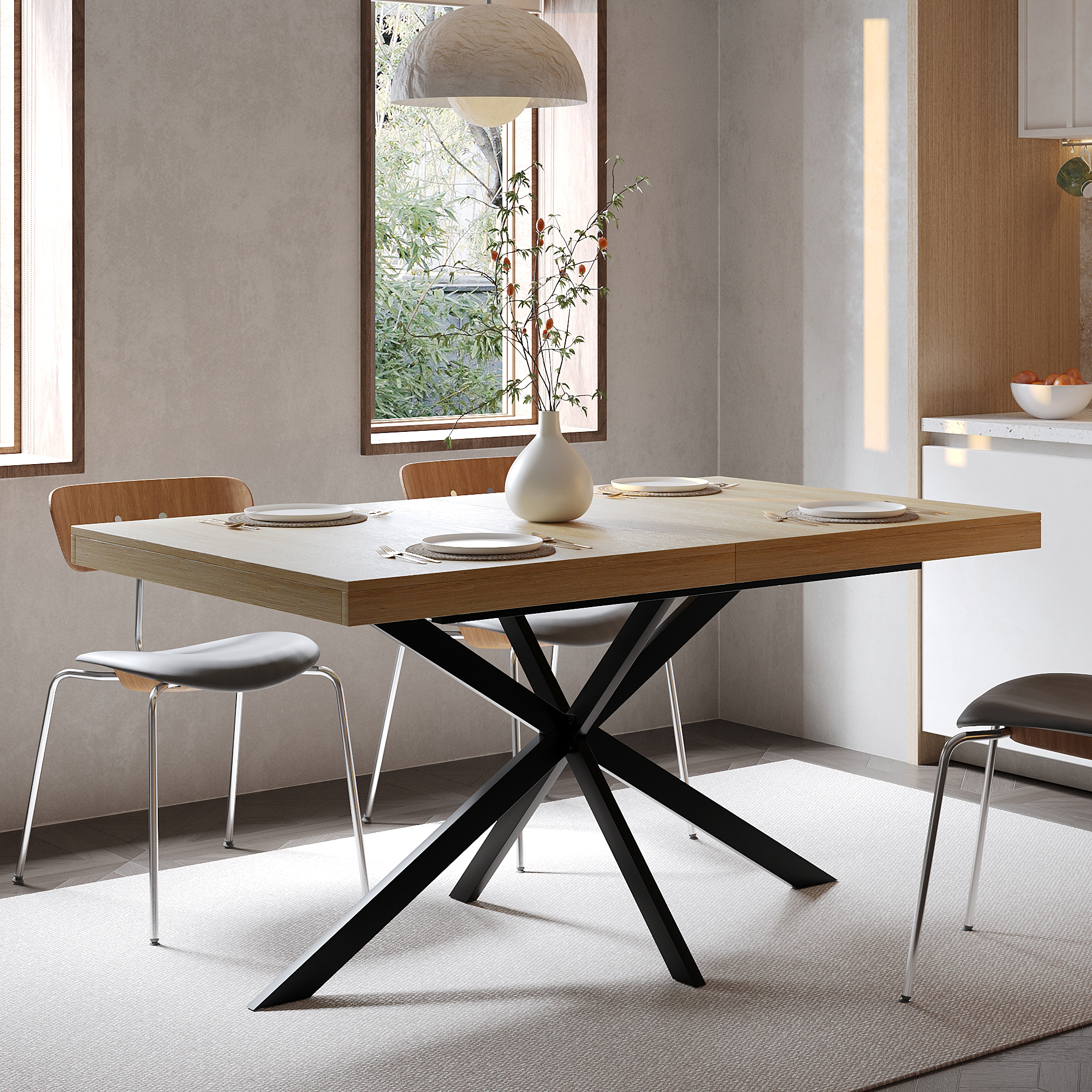 Détail du table à manger