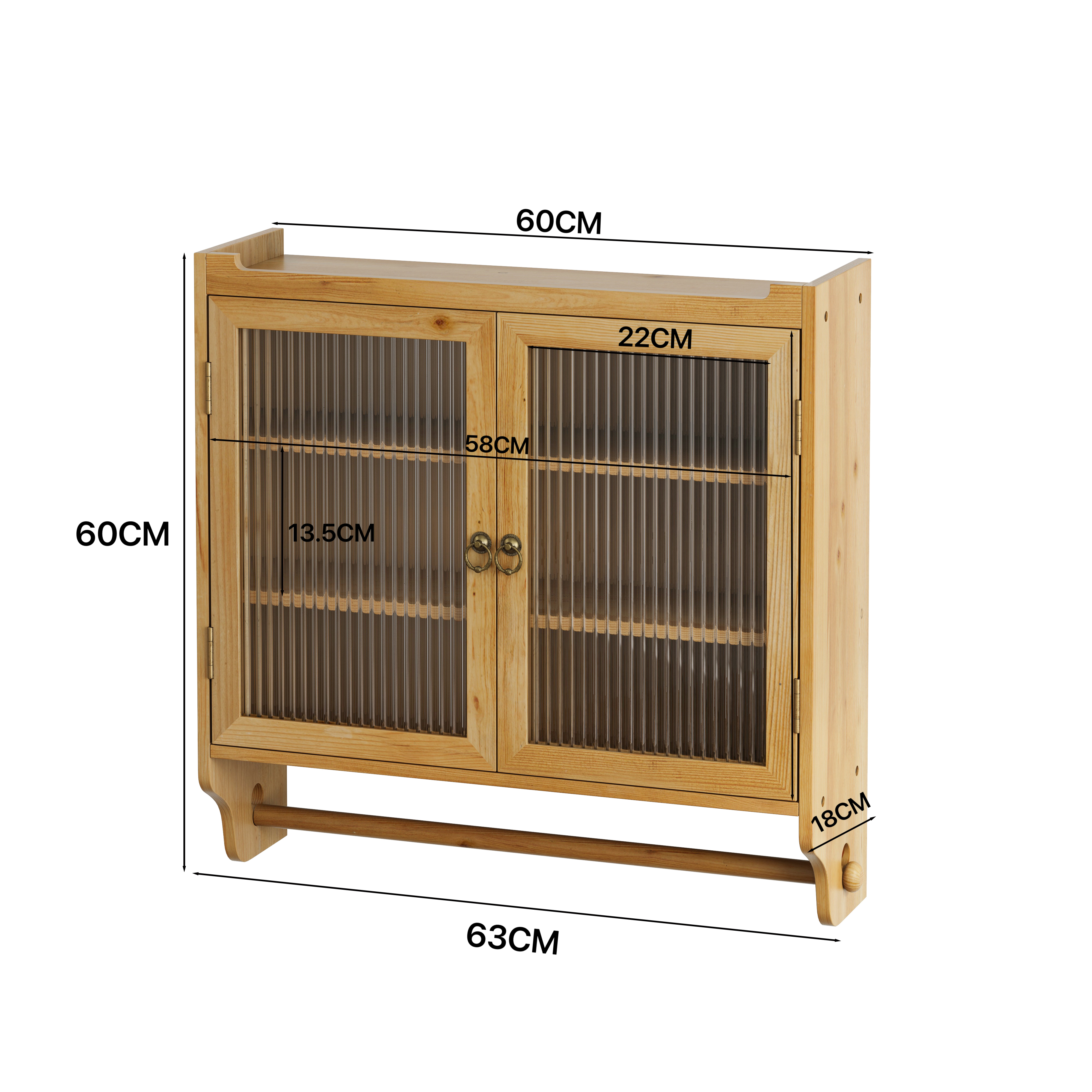 Dimensions du meuble de rangement
