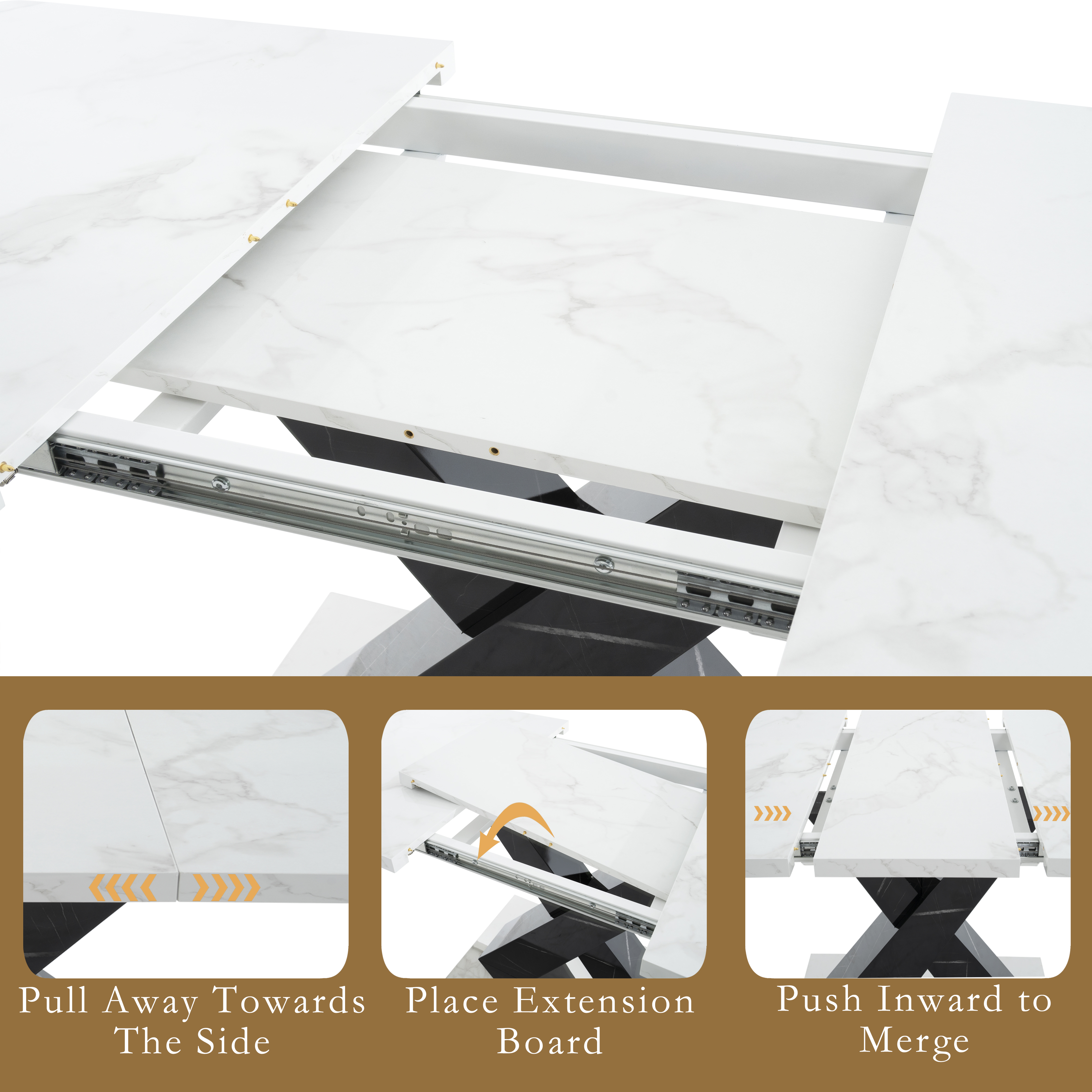 Dimensions et fonctions de la table 6