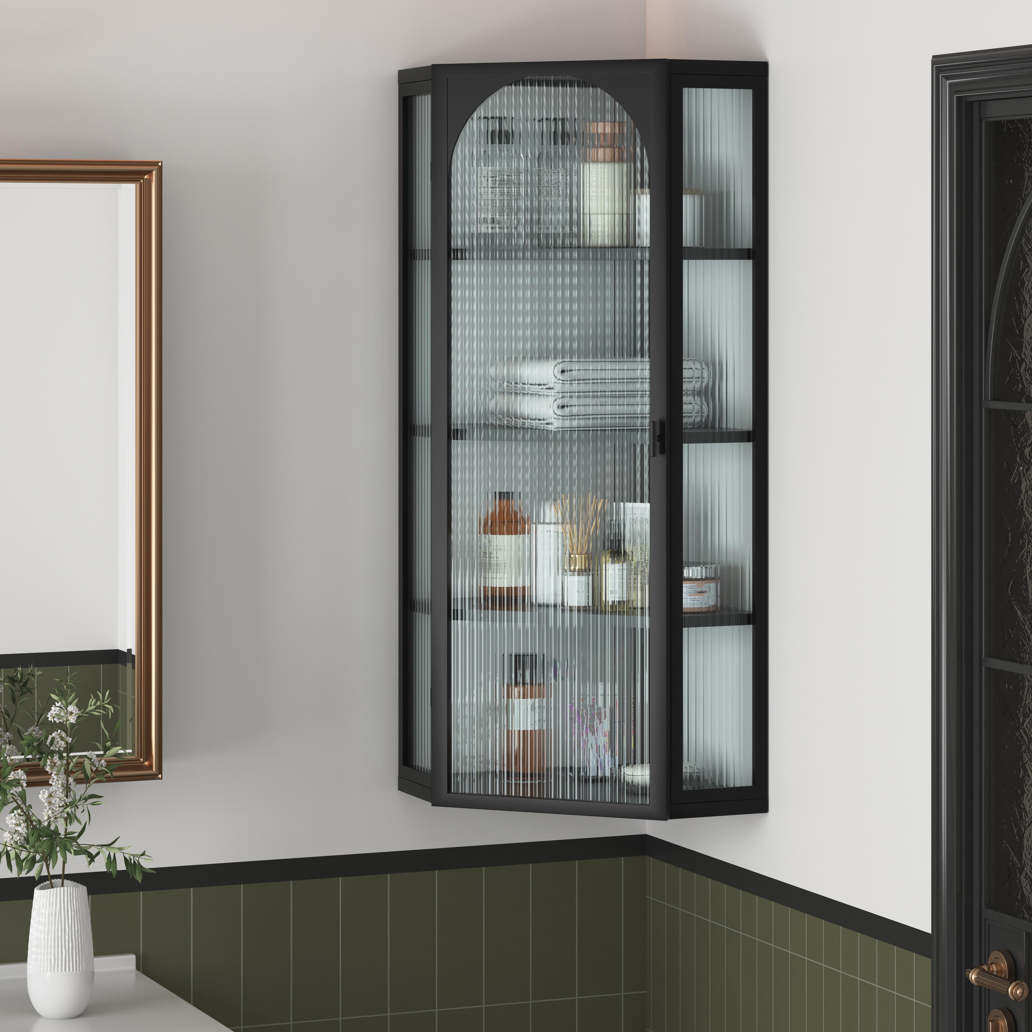 Image 3 – Vitrine blanc – 56 x 40 x 105 cm