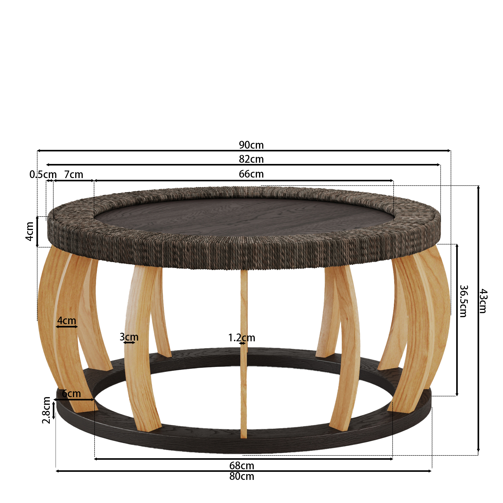 Dimensions du table basse