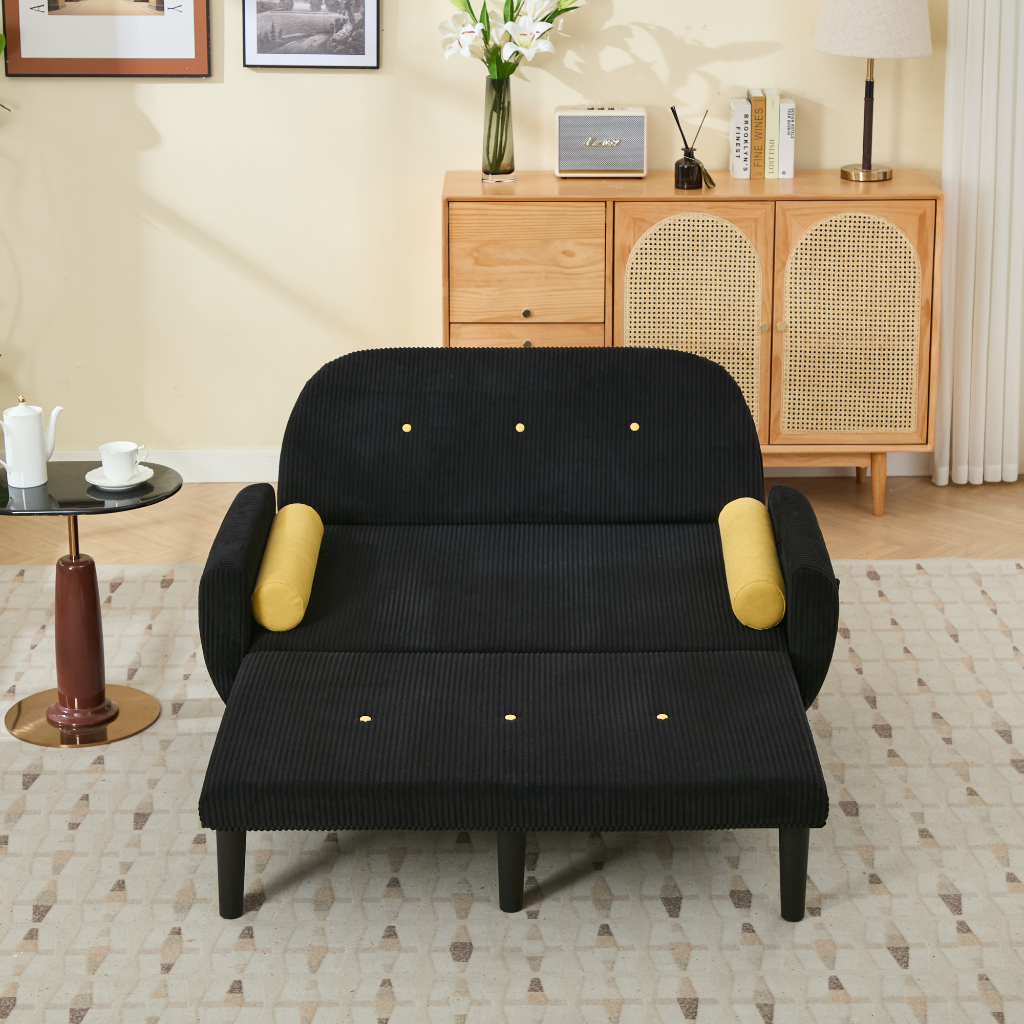 Détail du lit banquette