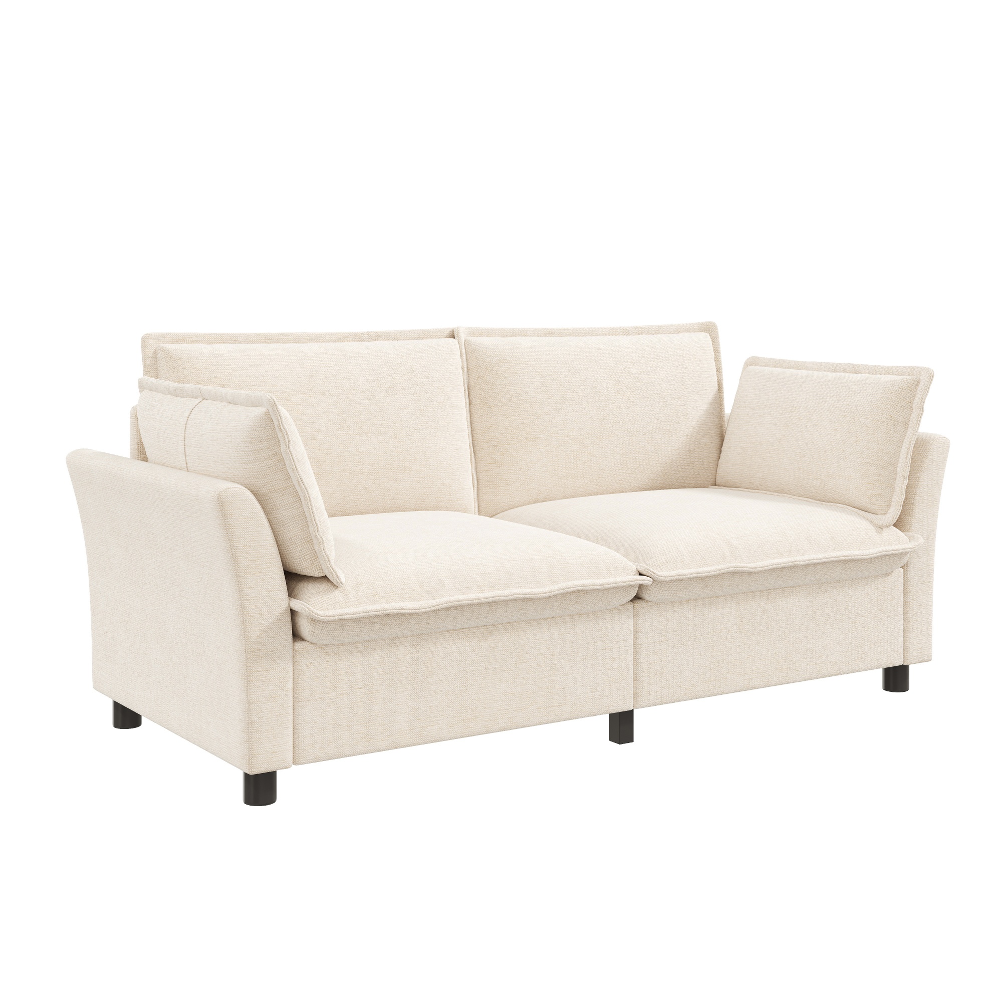 Vue complémentaire 4 du canapé beige