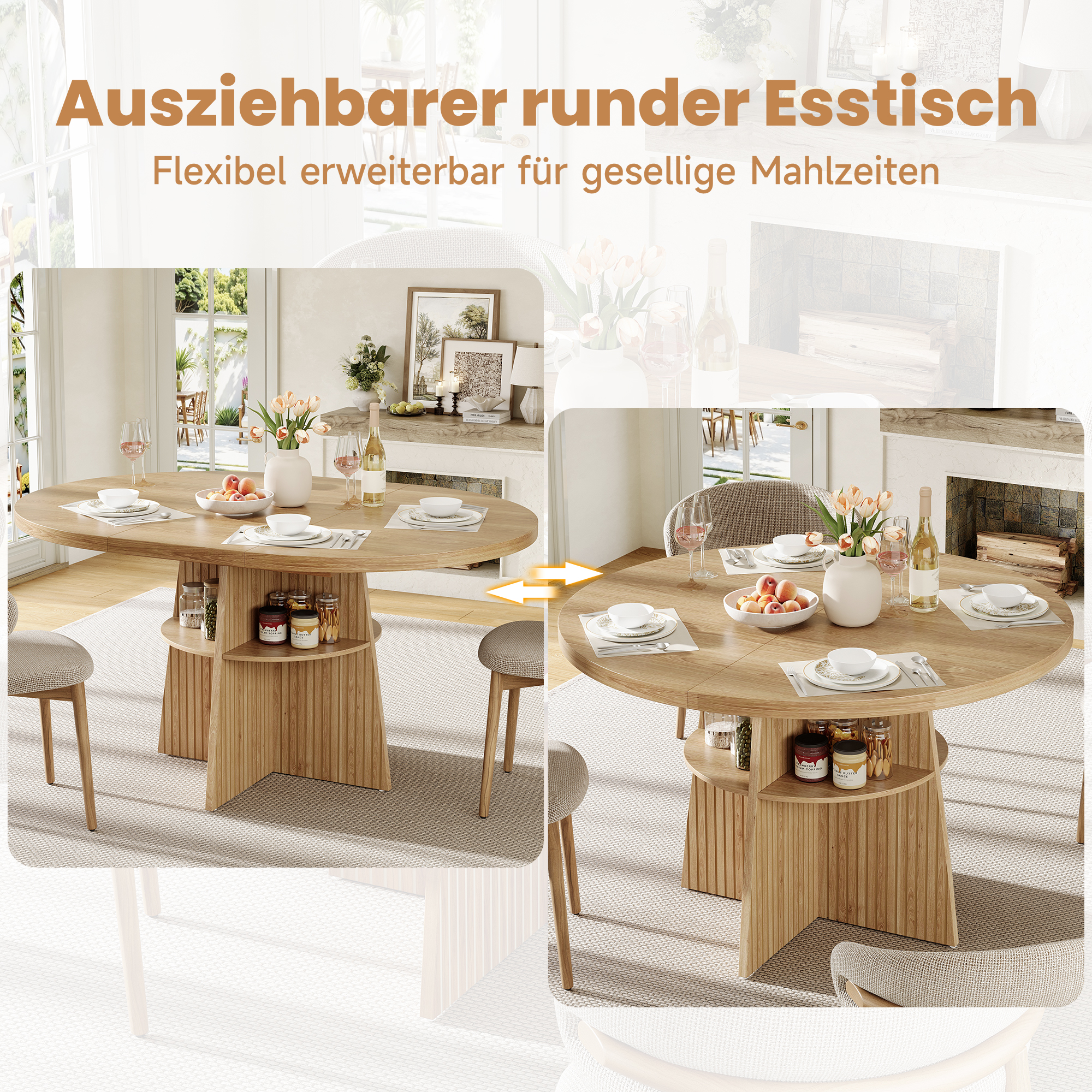 Détail du table à manger