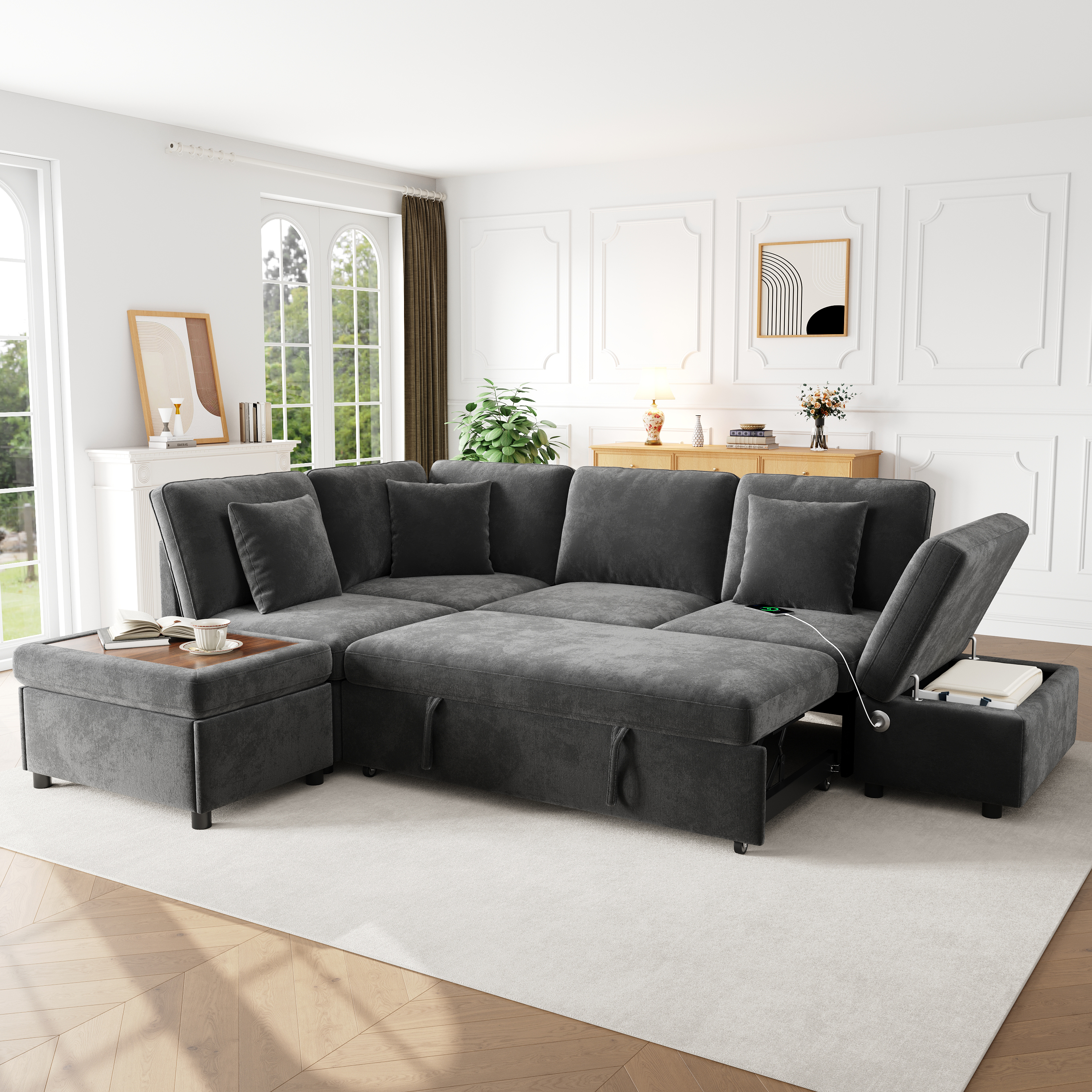 Accoudoirs réglables 5 positions