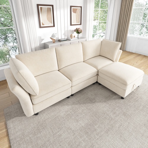 Accoudoirs incurvés