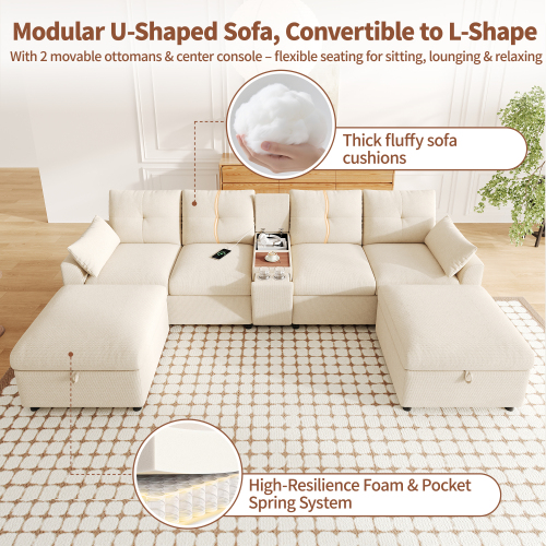 Confort d'assise avec ressorts ensachés