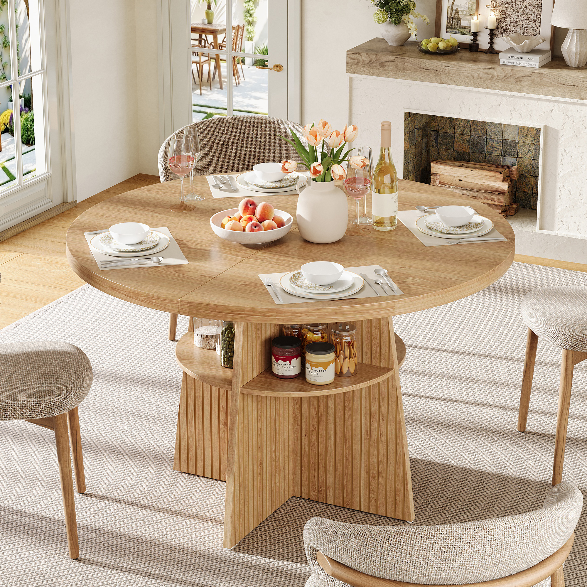 Détail du table à manger