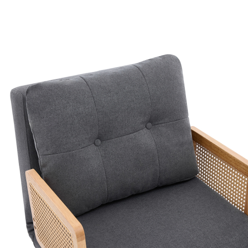 Tissu lin et coussin