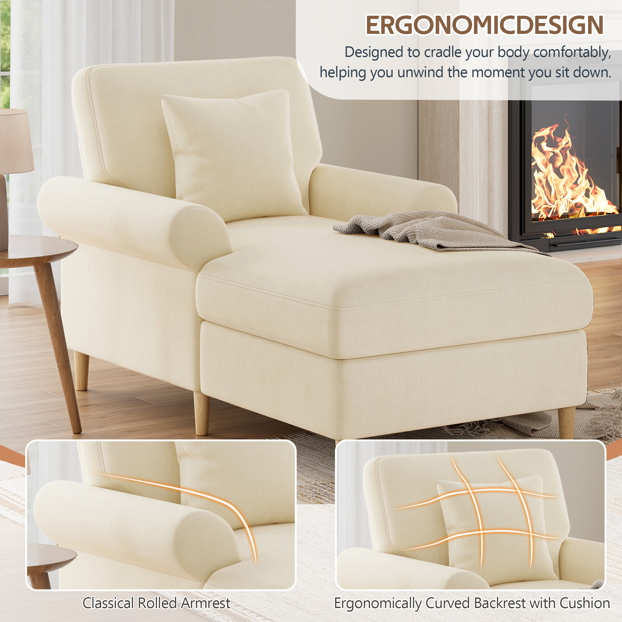 Présentation du fauteuil convertible