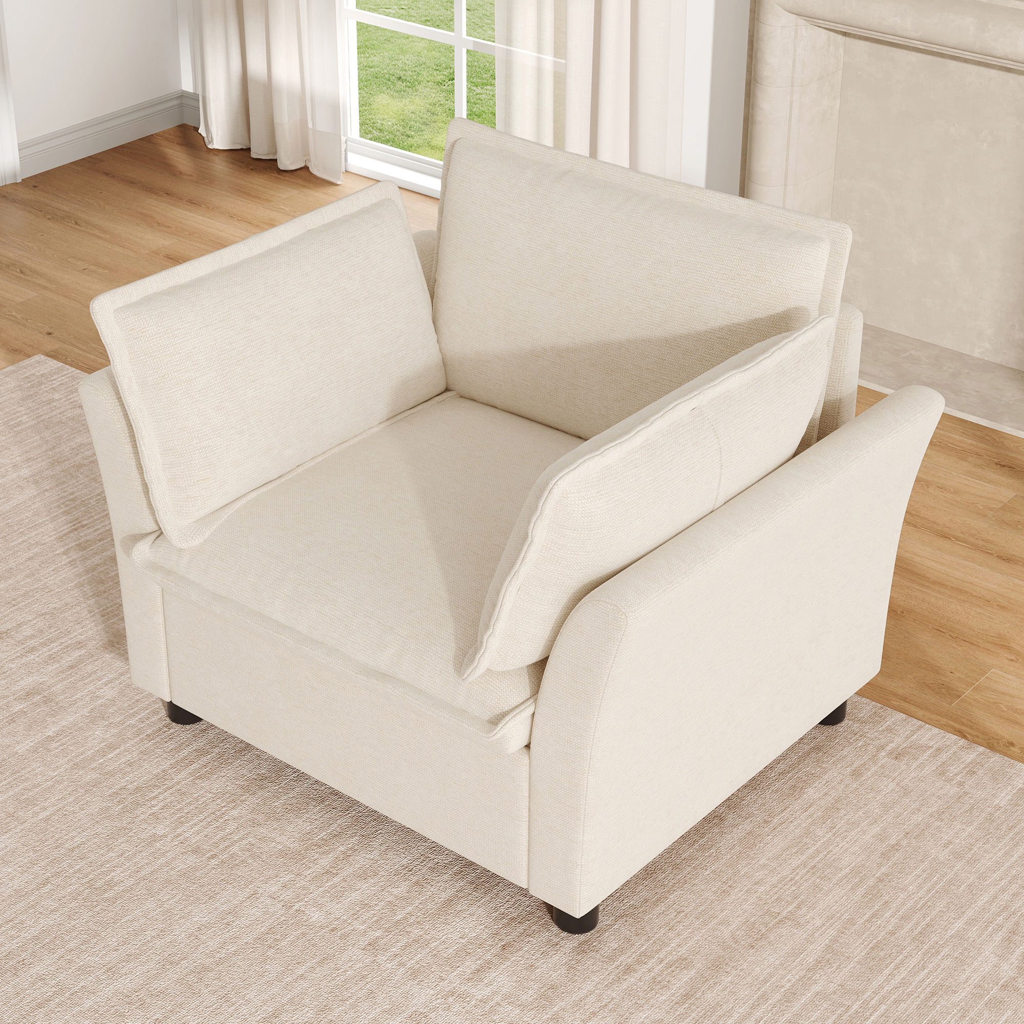 Vue principale du fauteuil relax