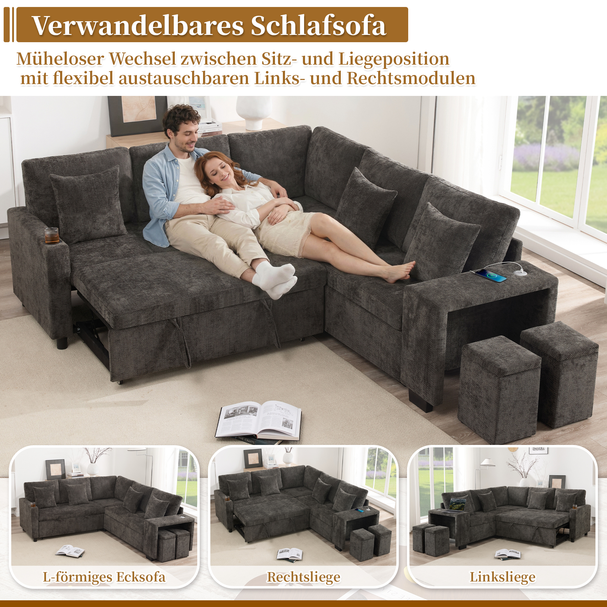 Présentation du canapé convertible