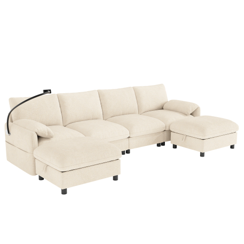 Coussins et modules du canapé