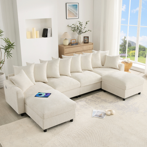 Canapé d'angle modulable U/L