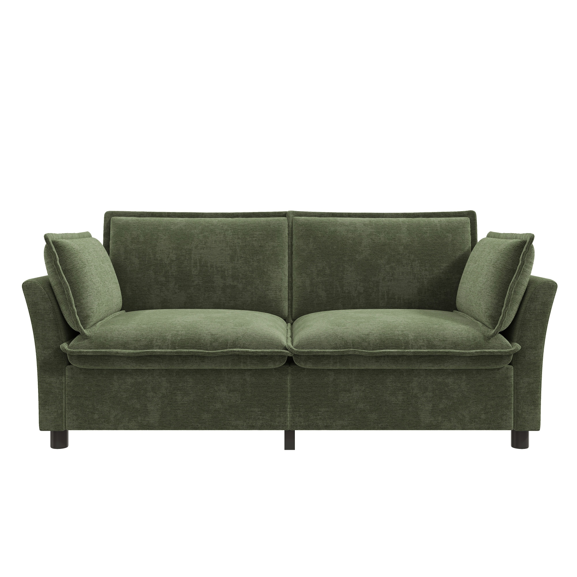 Vue complémentaire 3 du canapé vert