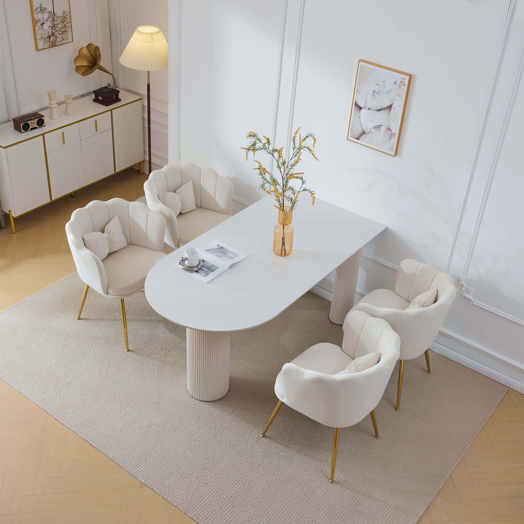 Détail du fauteuil d'appoint