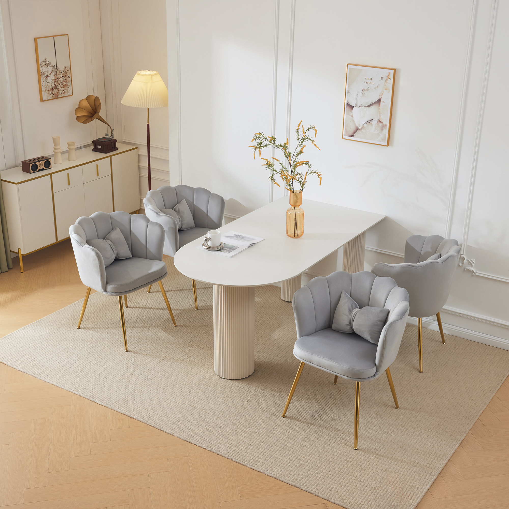 Détail du fauteuil d'appoint