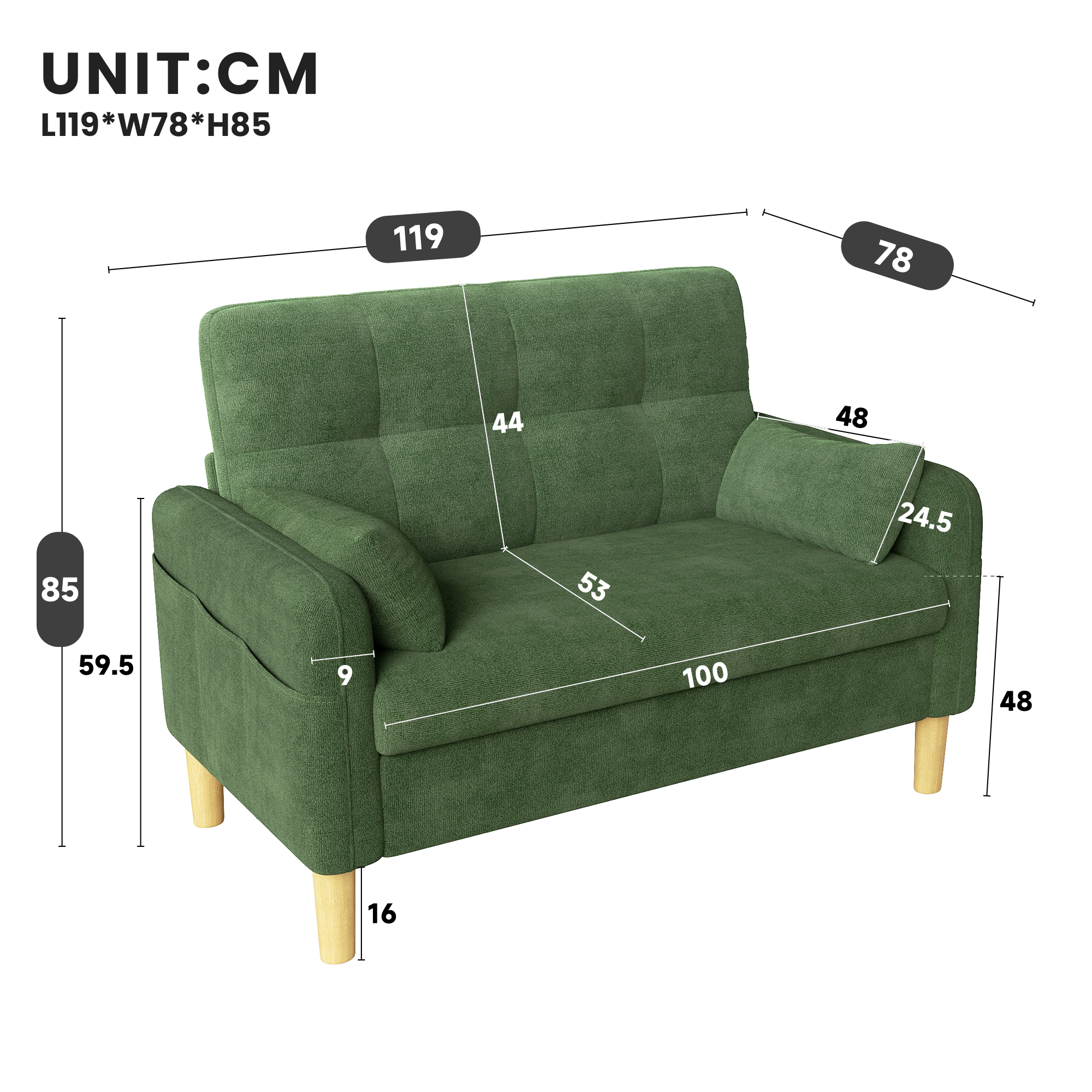 Revêtement en chenille doux au toucher