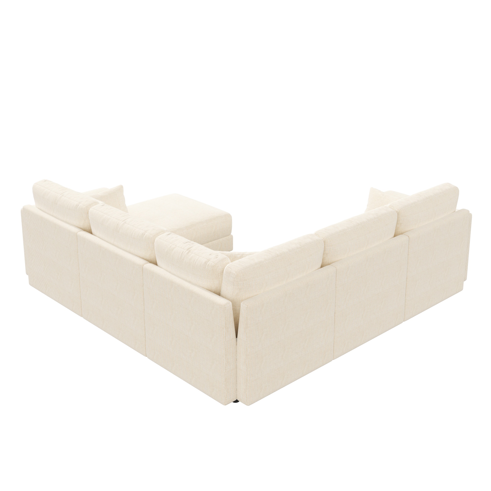 Vue complémentaire 5 du canapé beige