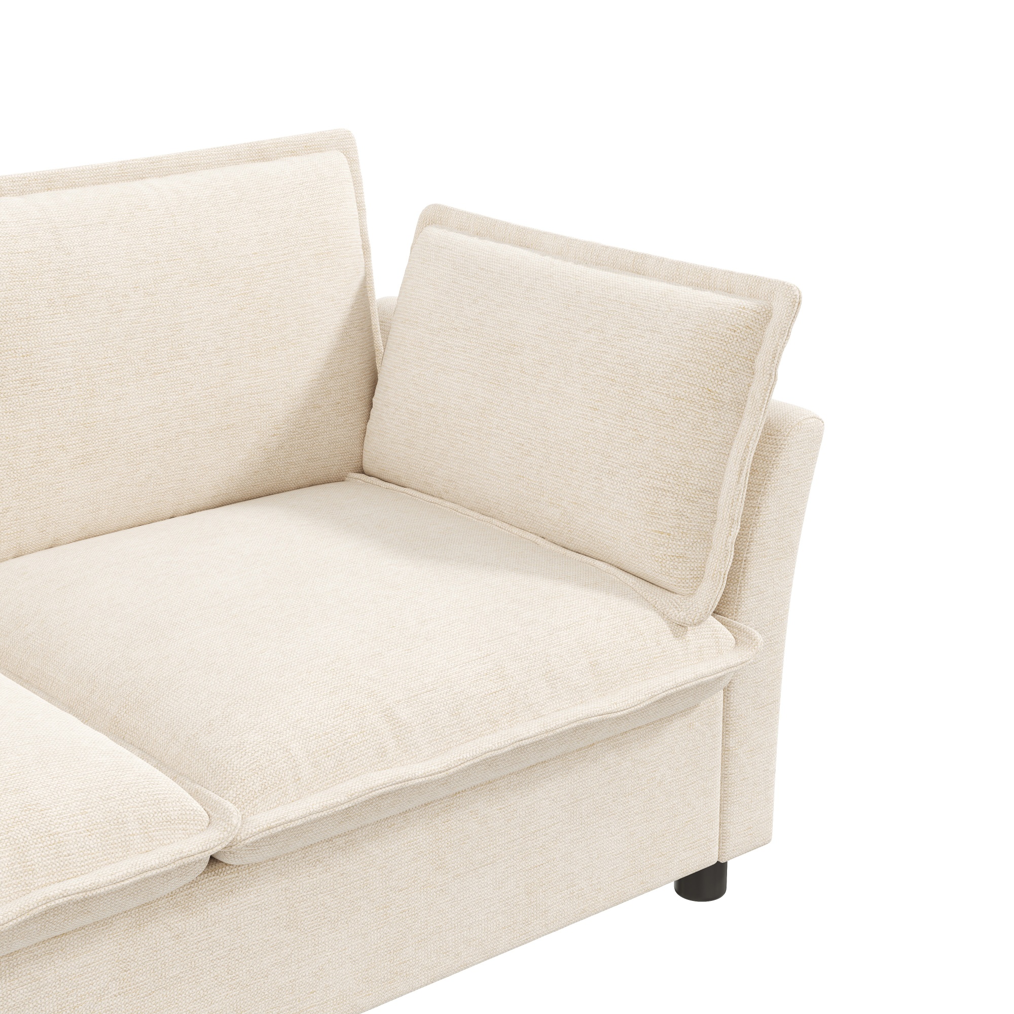 Vue complémentaire 5 du canapé beige