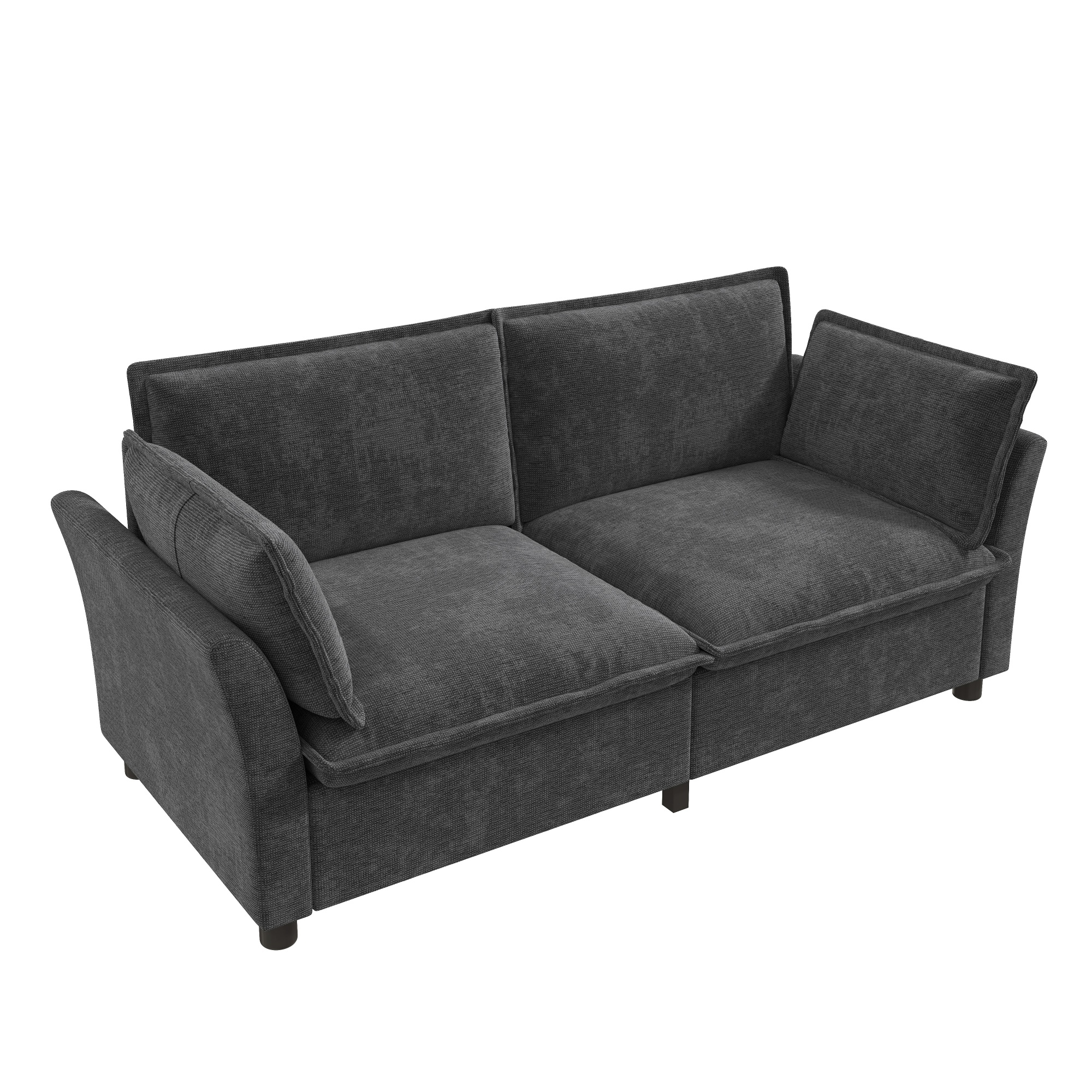 Vue complémentaire 5 du canapé gris